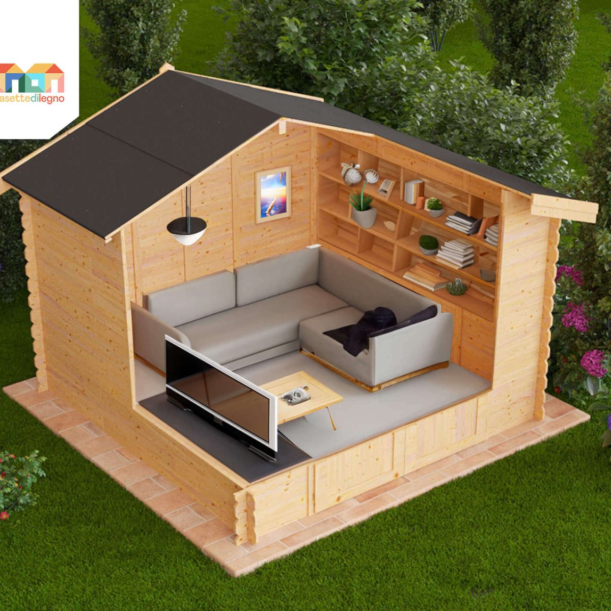 Come personalizzare la tua casetta di legno