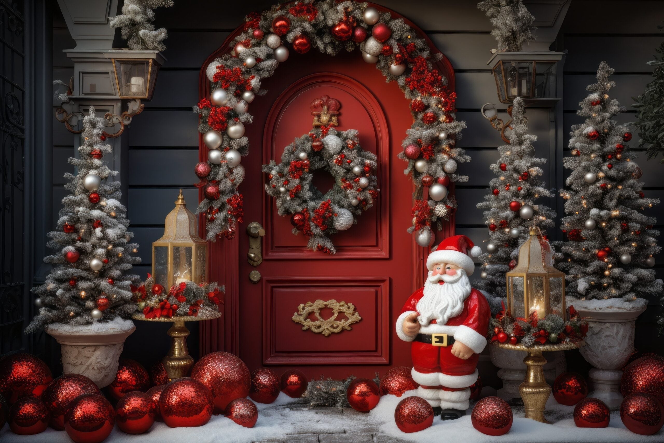 Come Addobbare una Casetta in Legno e il Giardino per Natale