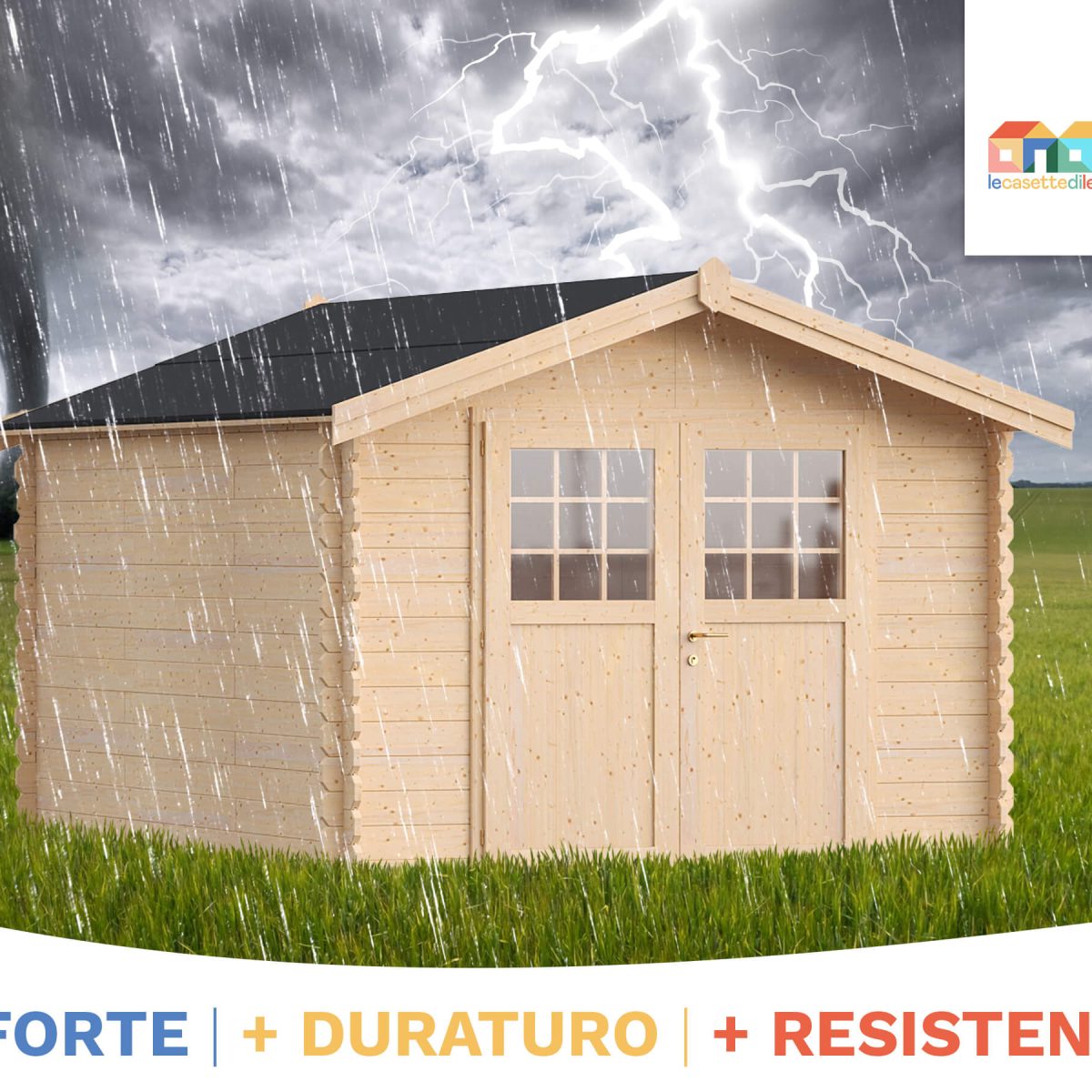 Tutti i vantaggi di una casetta in legno blockhaus