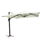 OMBRELLONE STEPHENSON NERO P/L 3 X 4 TELO BEIGE