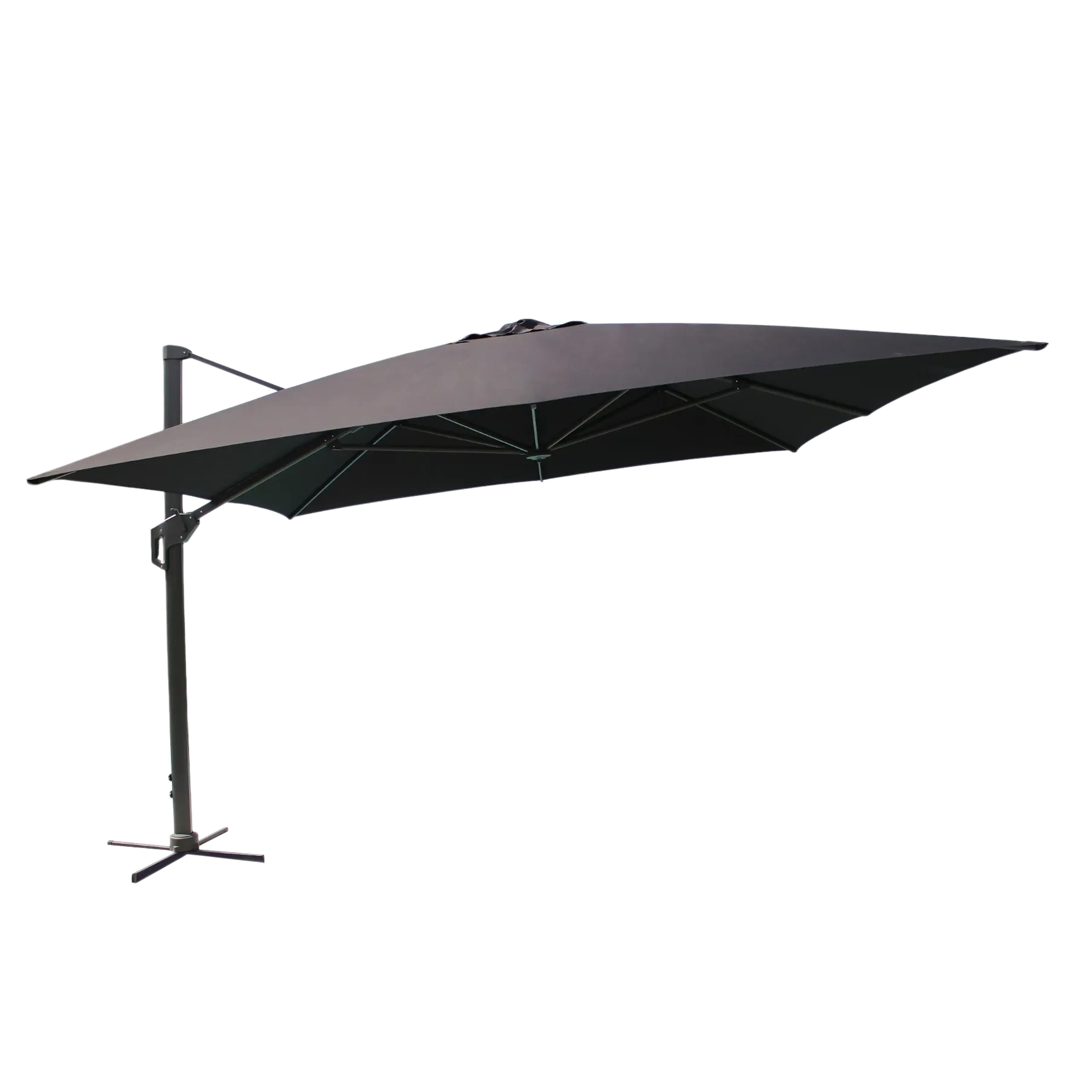 OMBRELLONE STEPHENSON NERO P/L 3 X 4 TELO NERO