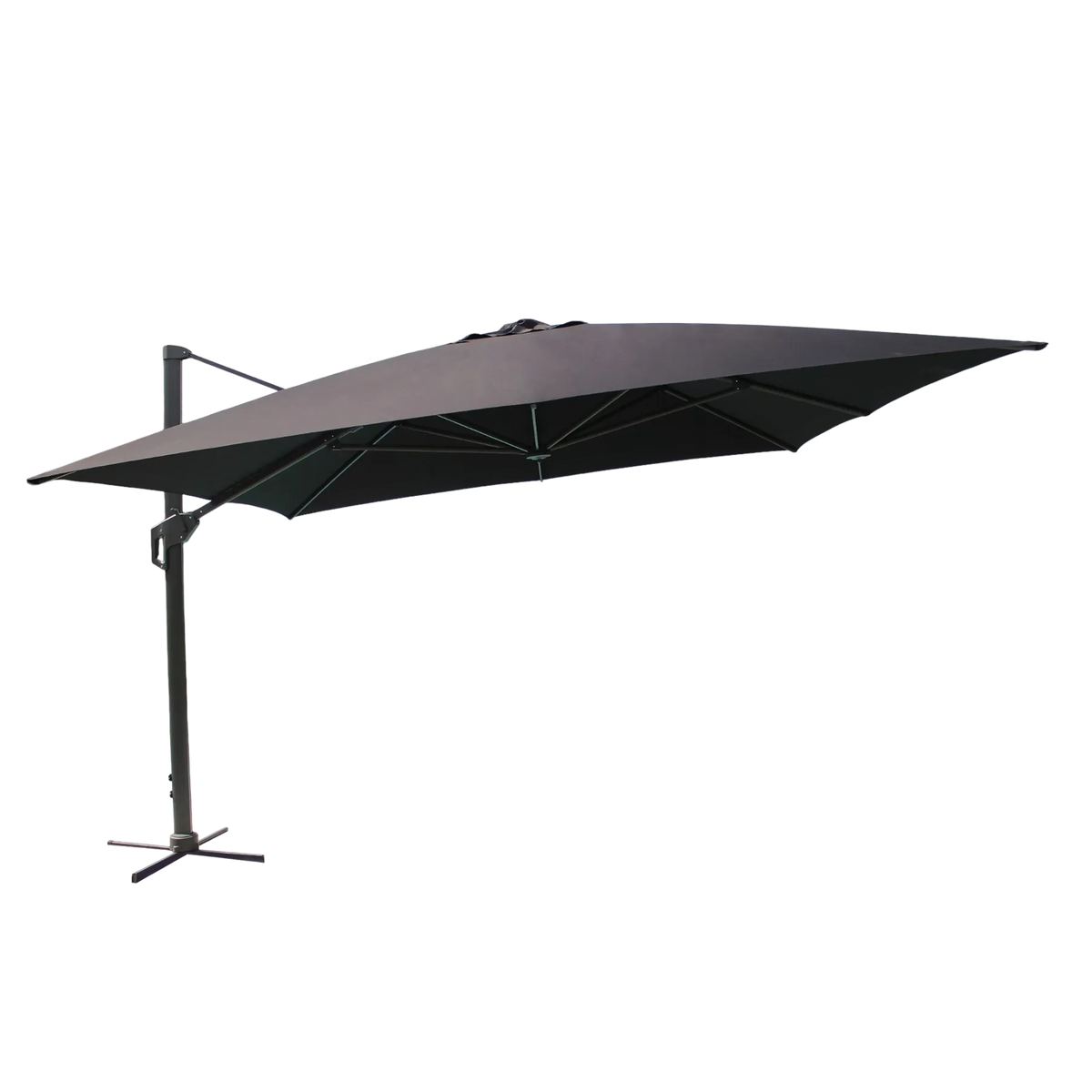 OMBRELLONE STEPHENSON NERO P/L 3 X 3 TELO NERO