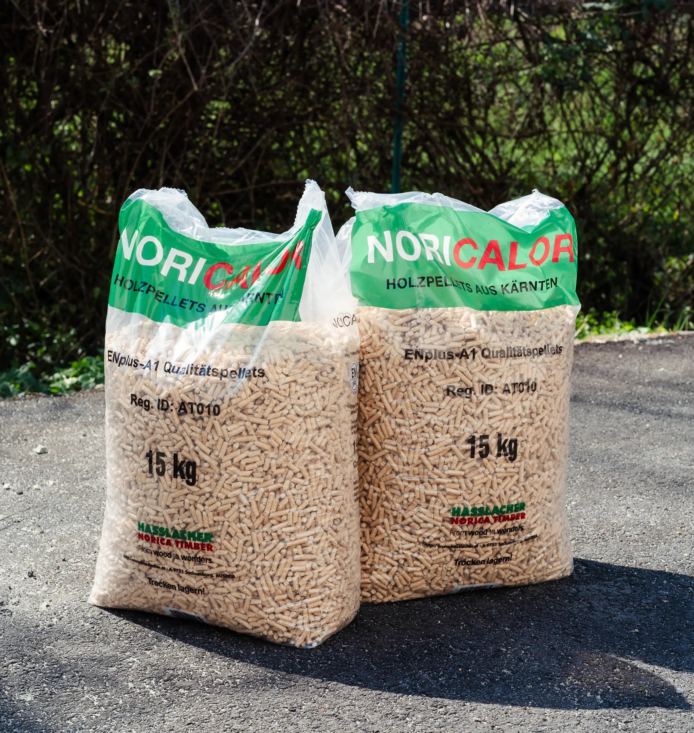 BANCALE PELLET ABETE NORICALOR 15 KG 72 SACCHI
