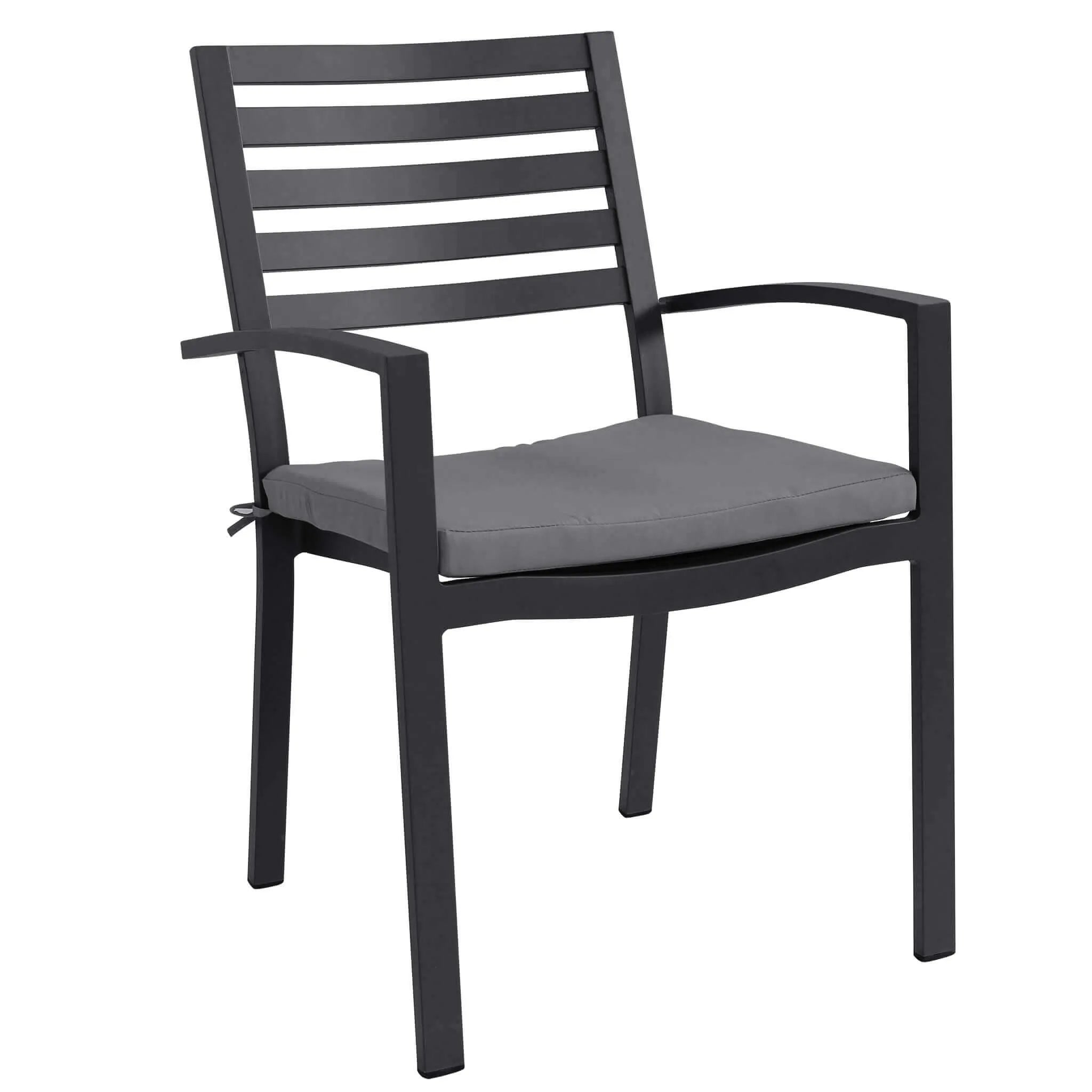 POLTRONA FORMENTERA C/CUSCINO ANTRACITE