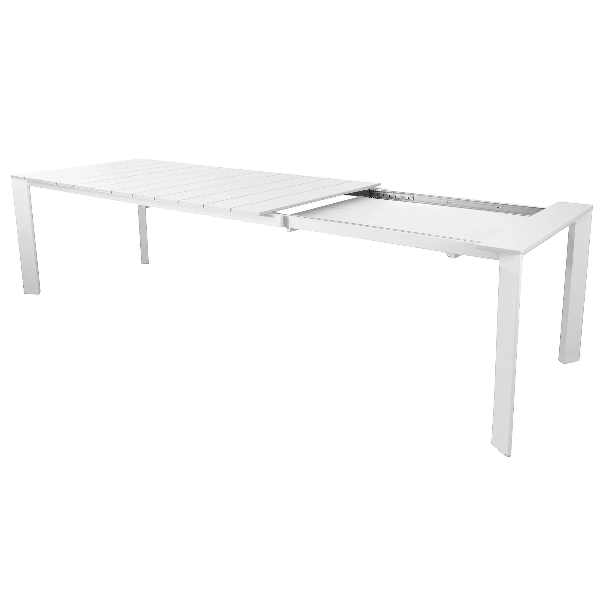 TAVOLO SACRAMENTO 215/280 X 100 BIANCO
