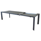 TAVOLO SACRAMENTO 215/280 X 100 ANTRACITE