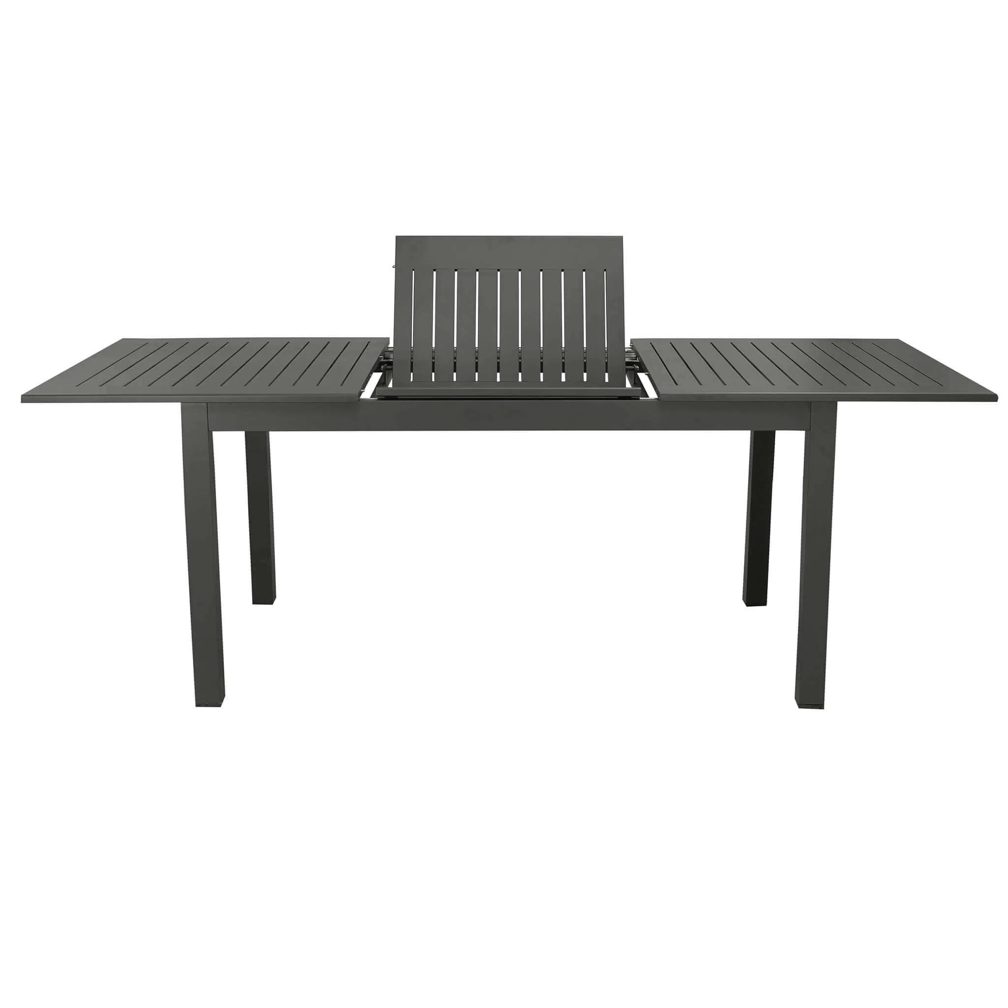 TAVOLO CUBA ALLUNGABILE 150/210 X 90 ANTRACITE