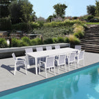 TAVOLO SACRAMENTO 215/280 X 100 BIANCO