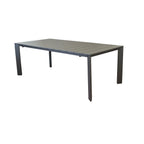 TAVOLO SACRAMENTO 215/280 X 100 TAUPE