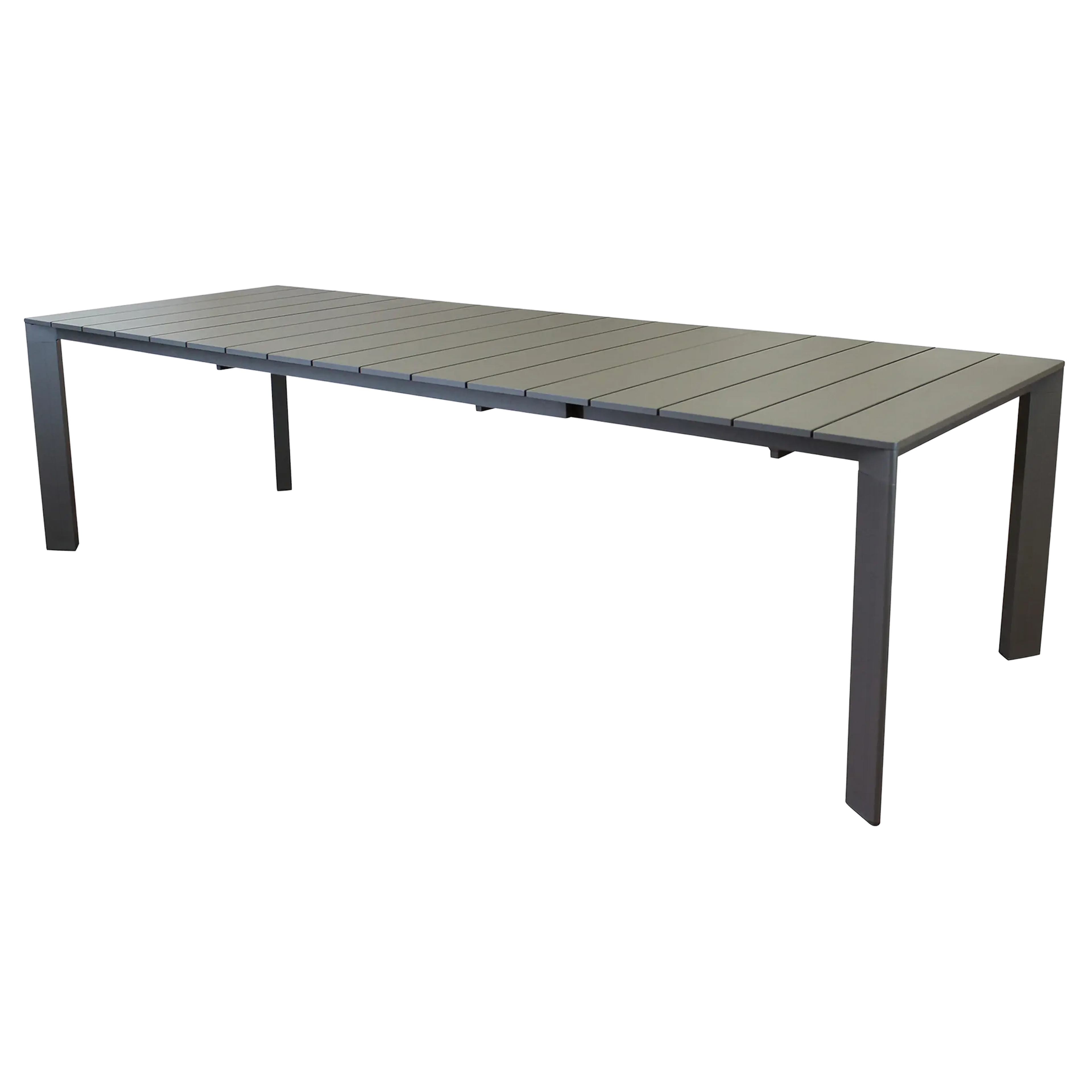 TAVOLO SACRAMENTO 215/280 X 100 TAUPE