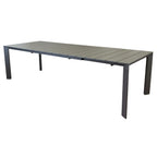 TAVOLO SACRAMENTO 215/280 X 100 TAUPE