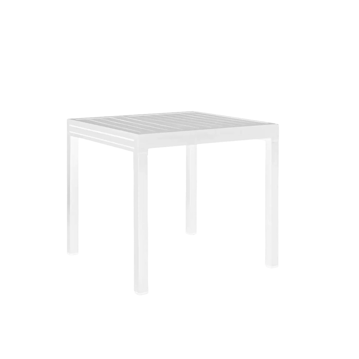 TAVOLO HAWAII 90/180 X 90 BIANCO