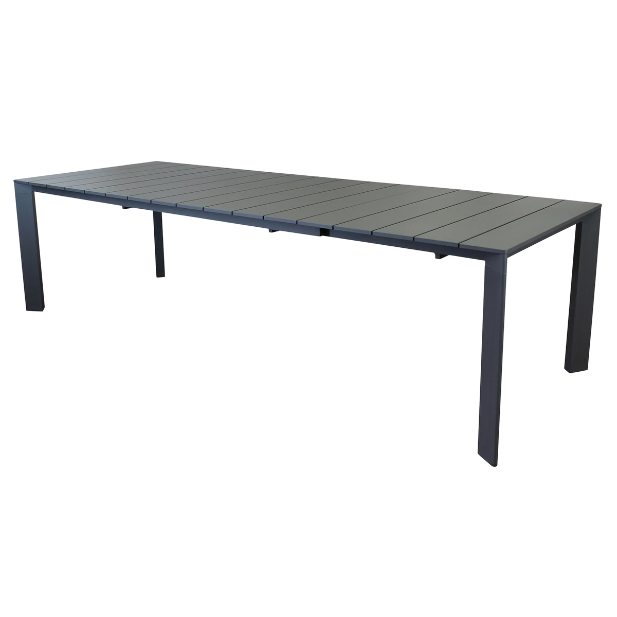 TAVOLO SACRAMENTO 215/280 X 100 ANTRACITE