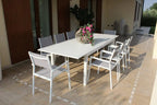 TAVOLO CUBA ALLUNGABILE 150/210 X 90 BIANCO
