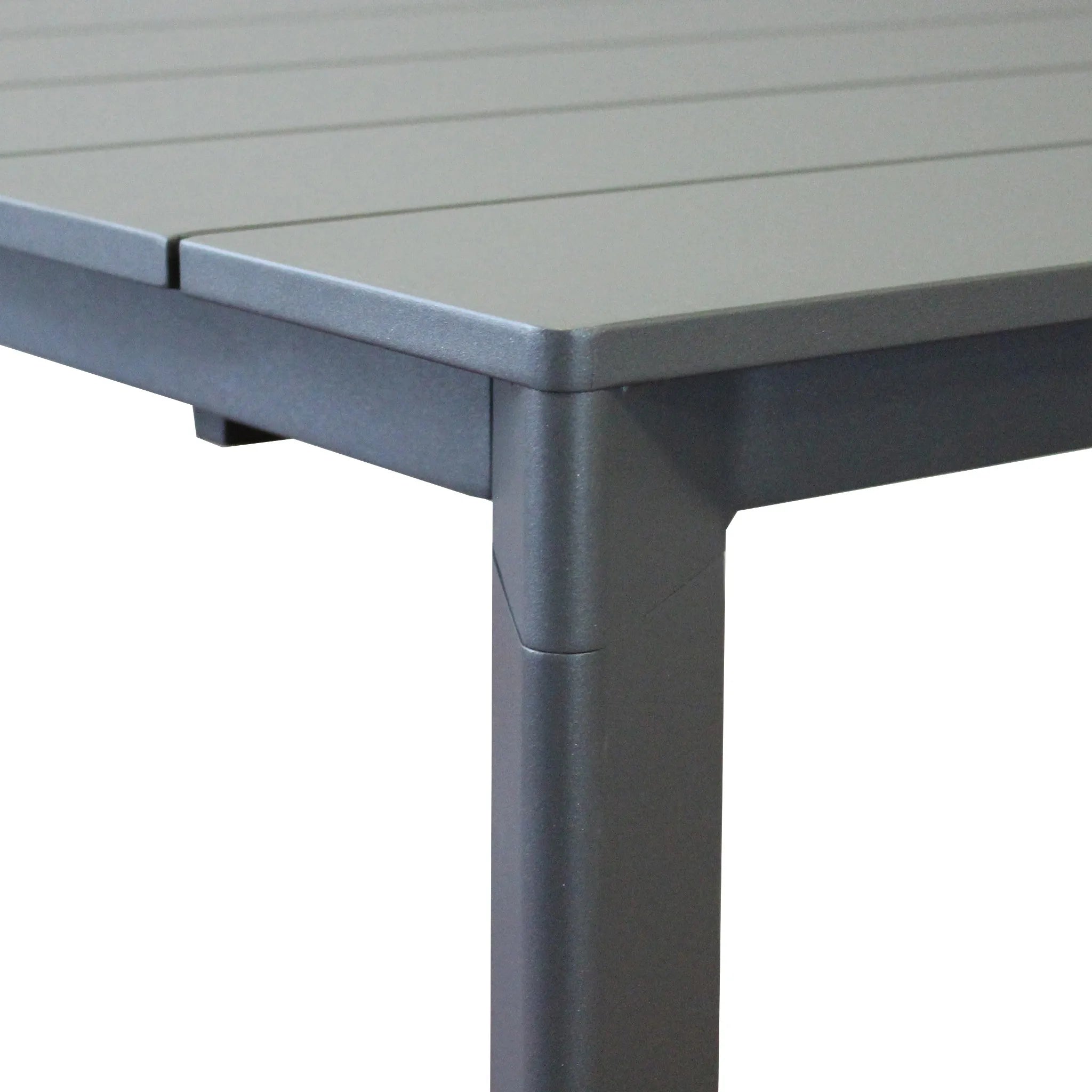 TAVOLO SACRAMENTO 215/280 X 100 ANTRACITE