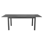 TAVOLO CUBA ALLUNGABILE 150/210 X 90 ANTRACITE
