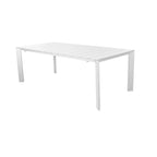 TAVOLO SACRAMENTO 215/280 X 100 BIANCO