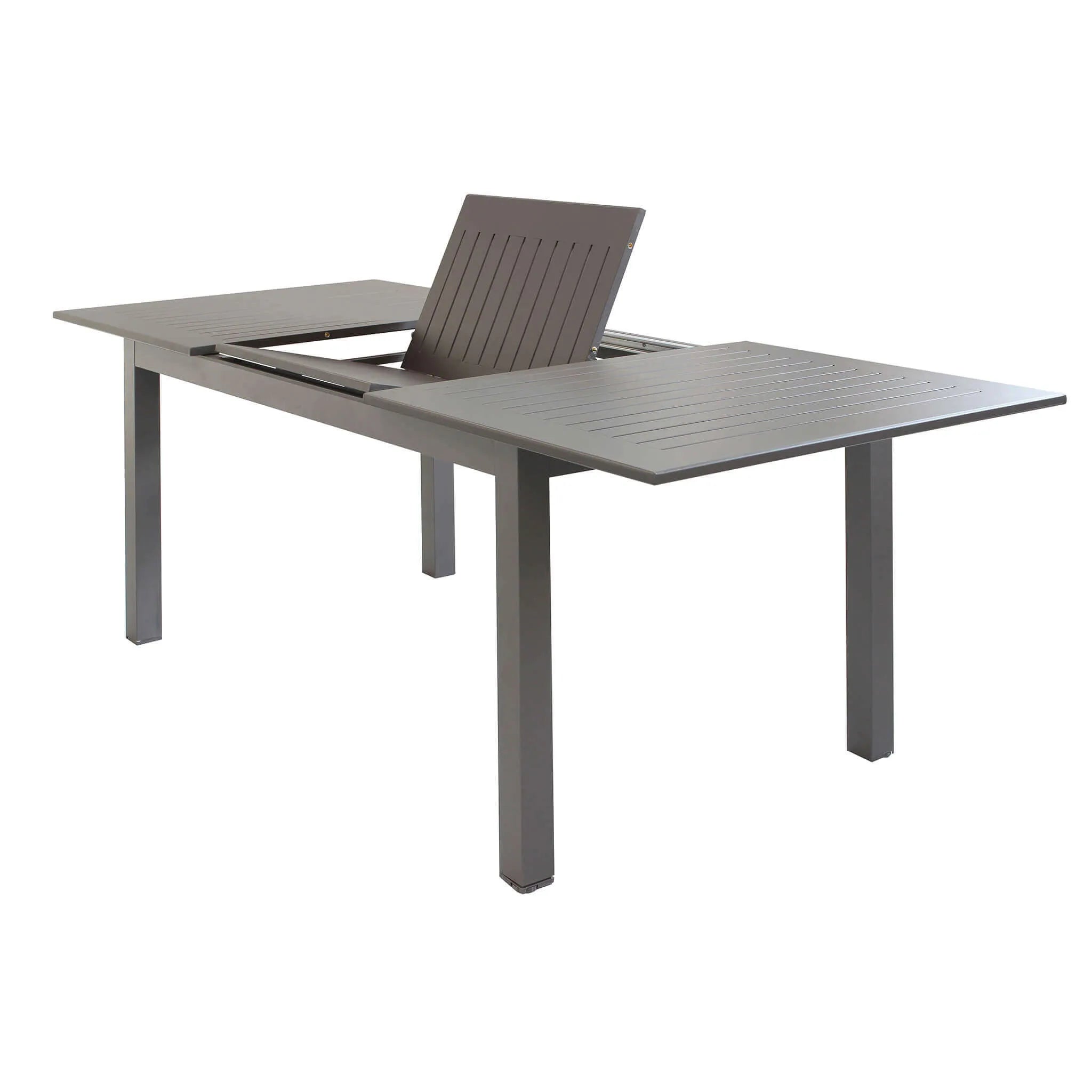 TAVOLO CUBA ALLUNGABILE 150/210 X 90 TAUPE