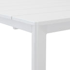 TAVOLO SACRAMENTO 215/280 X 100 BIANCO