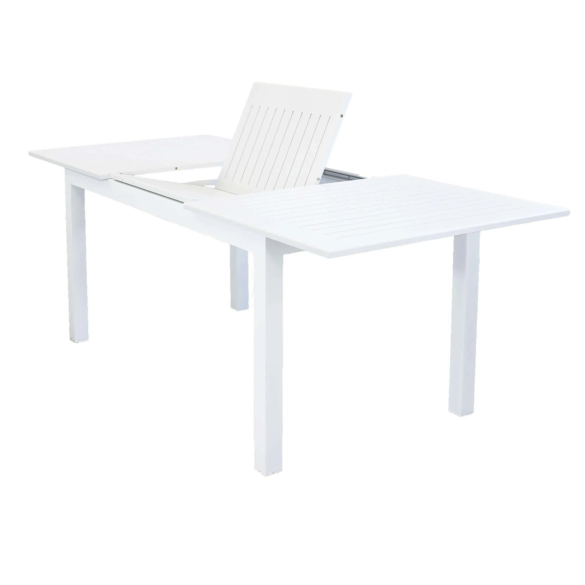 TAVOLO CUBA ALLUNGABILE 150/210 X 90 BIANCO