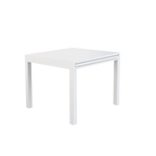 TAVOLO HAWAII 75/150 X 77 BIANCO
